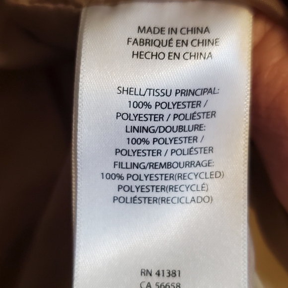 Ralph Lauren Women's Birch Tan. NWT. LARGE. QUILTED - Picture 10 of 14